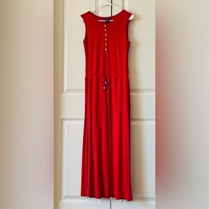 Chelsea & Theodore Women’s Maxi Dress Red Sz S